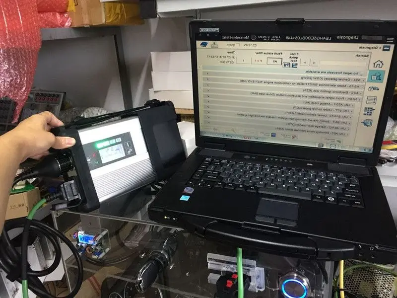 

MB Star C5 SD Connect C5 for Benz cars trucks wireless with SSD Software 2023.09v plus military 90% New toughbook CF52 4gb ram