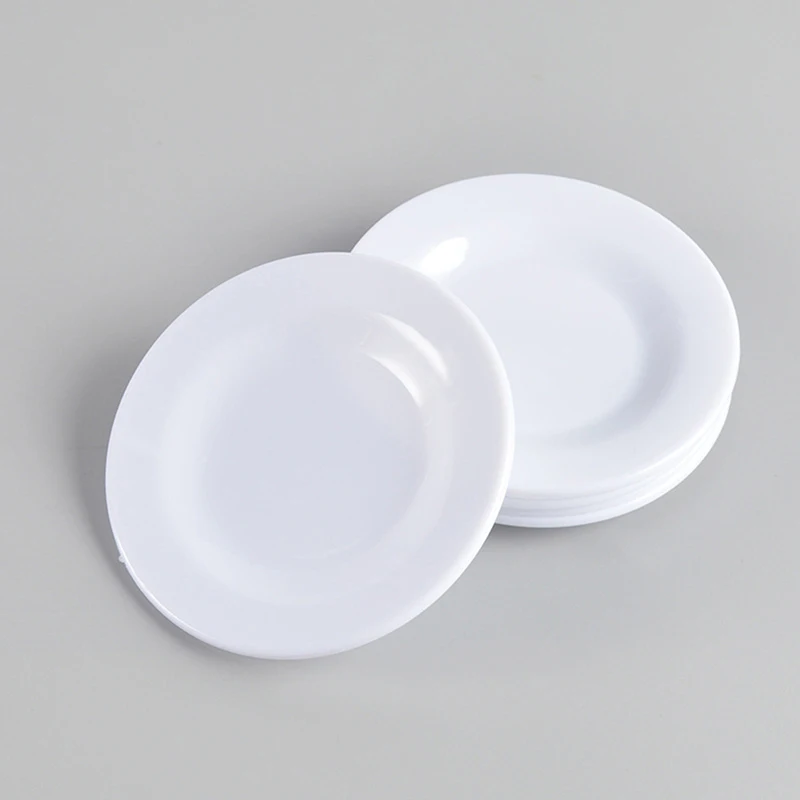 

1 шт. 9 см тарелка, посуда, кукольный домик, мебель, миниатюры, кухонная игрушка, лучший подарок для кукольного домика, аксессуары