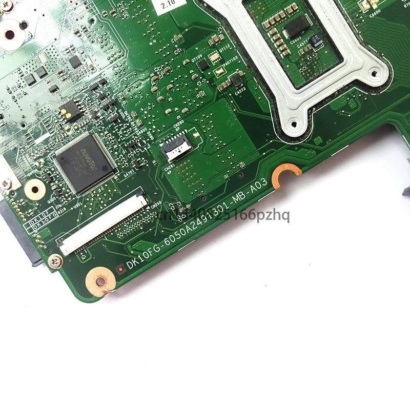 Оригинальная материнская плата V000275460 для ноутбука Toshiba Satellite L855 Intel s989 6050A2491301 |