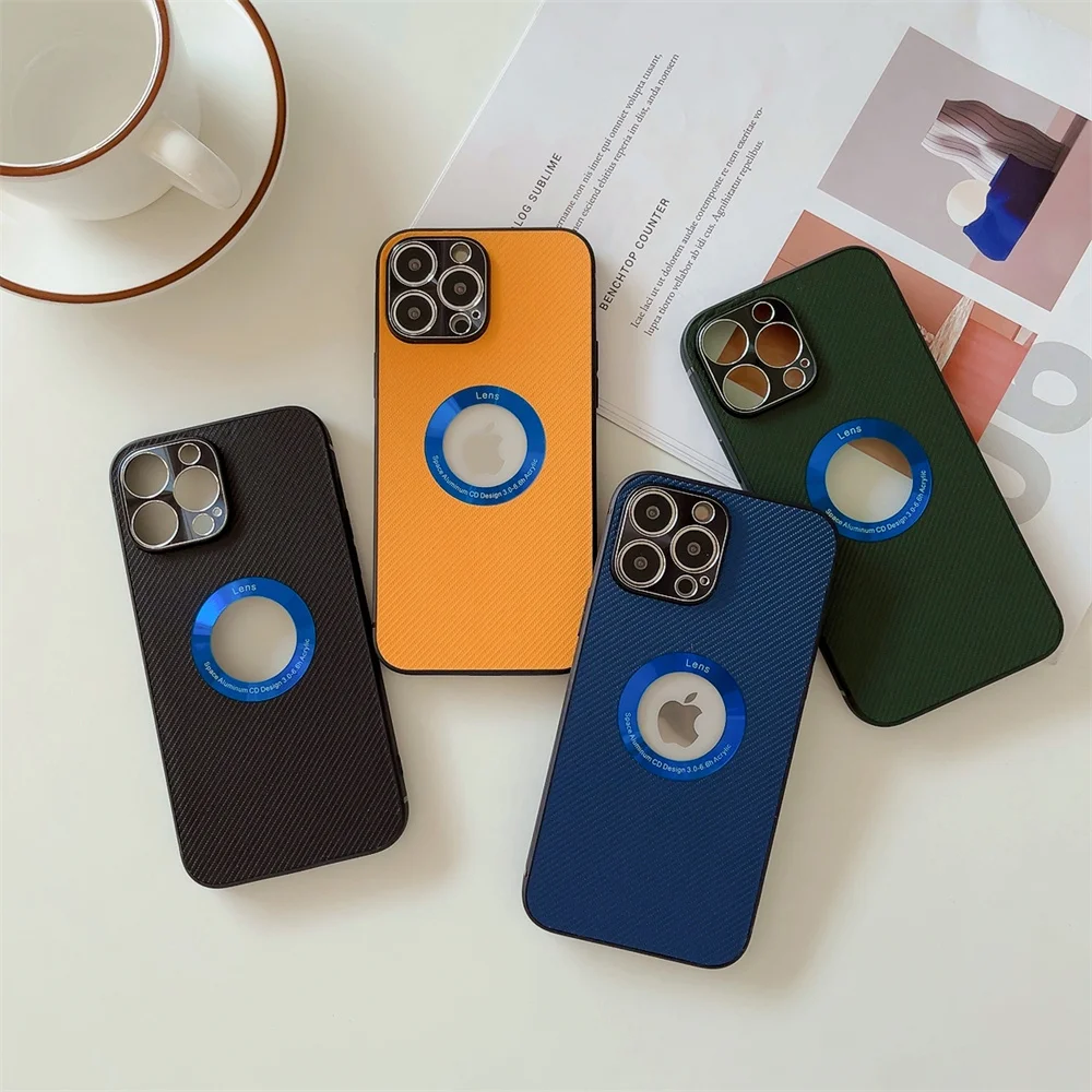 

Luxury Blue Hollow For Iphone 13 Pro Max 12 Pro 12 Twill Texture Tpu Pc Anti Drop Protection Phone Cover For Iphone 11 11 Pro