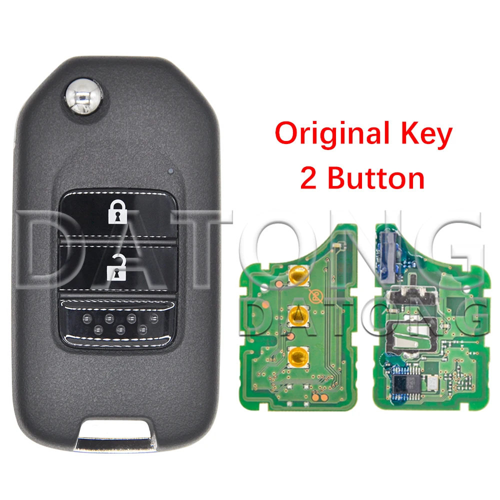 

Автомобильный ключ дистанционного управления Datong World для Honda Accord 2013 1014 2015 2016 FCCID TWB1G721 ID47 чип 433 МГц A лезвие оригинальный флип