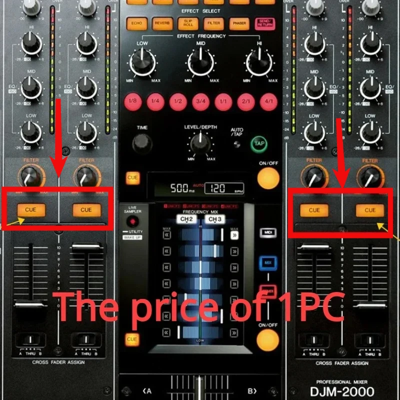 Оригинальный Pioneer DJM-900 900nexus 900srt 2000 монитор гарнитуры кнопка Dac2503. (только а не