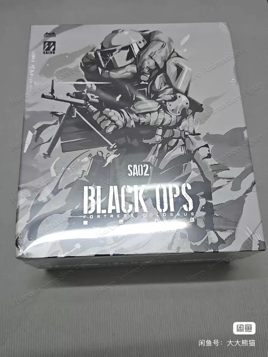 Фото В наличии: Коллекционная фигурка HASUKI Divine Cat Jumping SALVO Series Black Ops SA-02, лимитированная серия Venue, масштаб 1/12, подарок №2