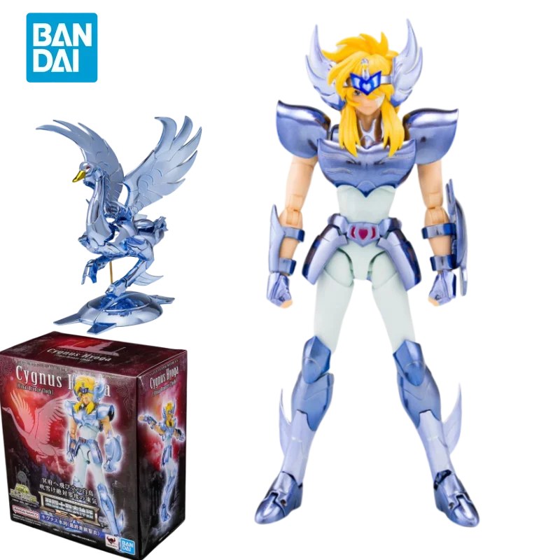 Bandai натуральная аниме-фигурка Saint Seiya Cloth Myth Cygnus Hyoga Final бронзовая ткань