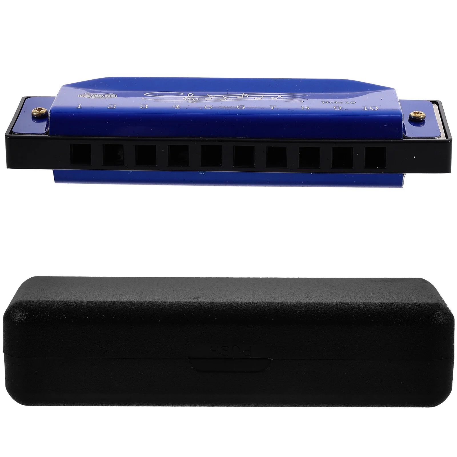 

Harmonica 10 Holes 20 Tones Music Instruments Kids Harmonicas Beginner Portable Mini Musical Toddlers 10-holes