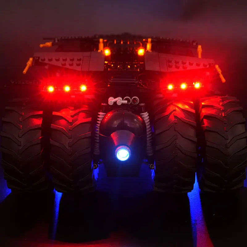 Фото Комплект светодиодных фонарей для LEGO Batmobile Tumbler 76240, идеи ламп, подарок «сделай сам» (не включает строительные блоки, наборы кирпичей, наборы моделей) №5
