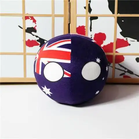 920 см Австралия Polandball плюшевая кукла Гренландия Колумбия Countryball Гайана Коста-Рика Пакистан Подвеска Игрушка в подарок (art.: 3920c1b7a2cfb) - 3920c1b7a2cfb