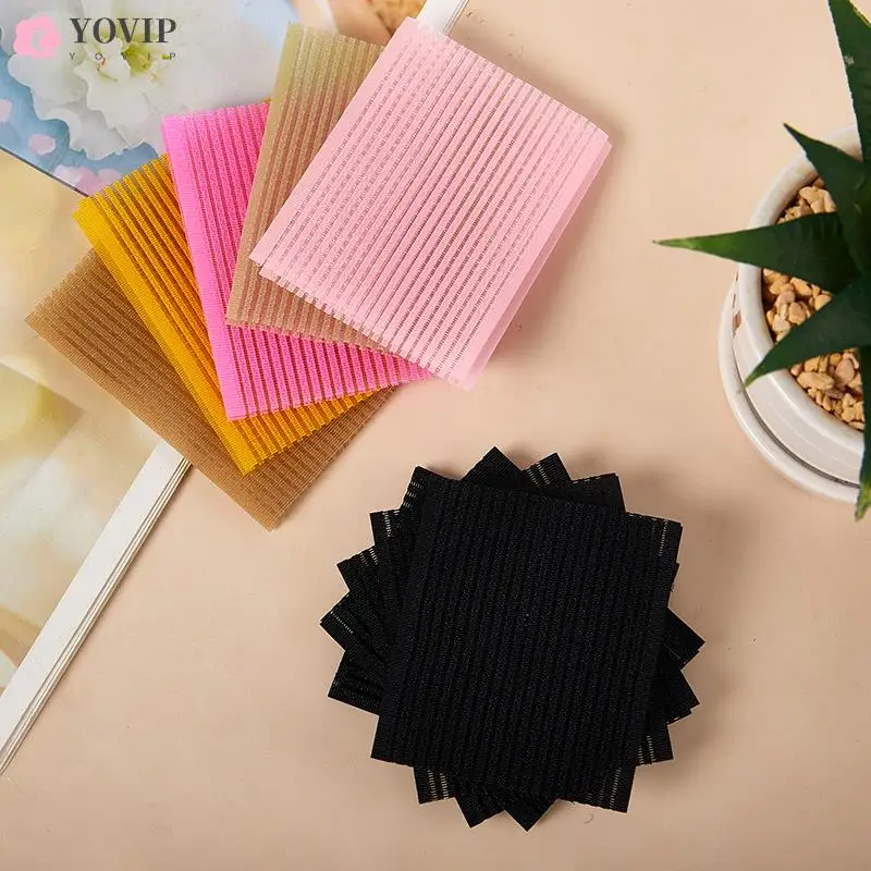 

10Pcs Novel Front Hair Fringe Fashion Stabilizer Makeup Sticker Pad Patch Pastel Clip Bangs Magic Tape Fringe Girls Gifts