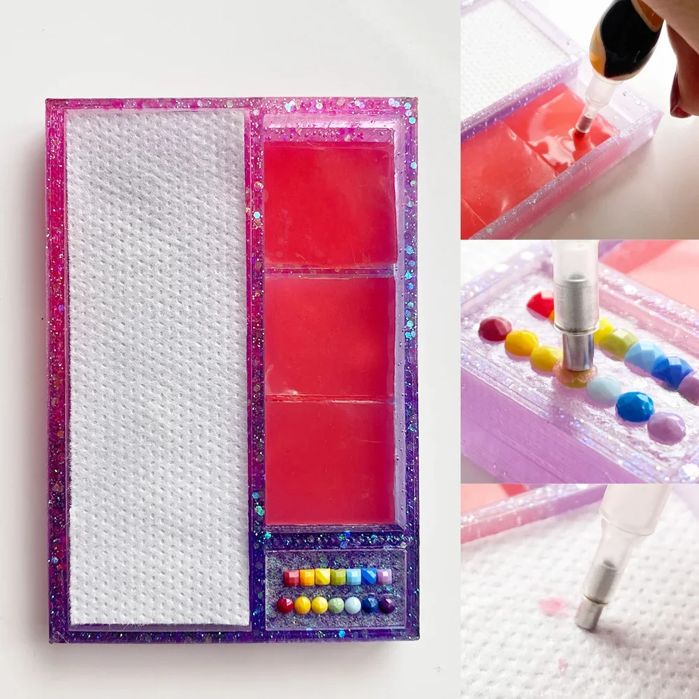 Инструмент для алмазной живописи 5D средство удаления воска очистки клея глины