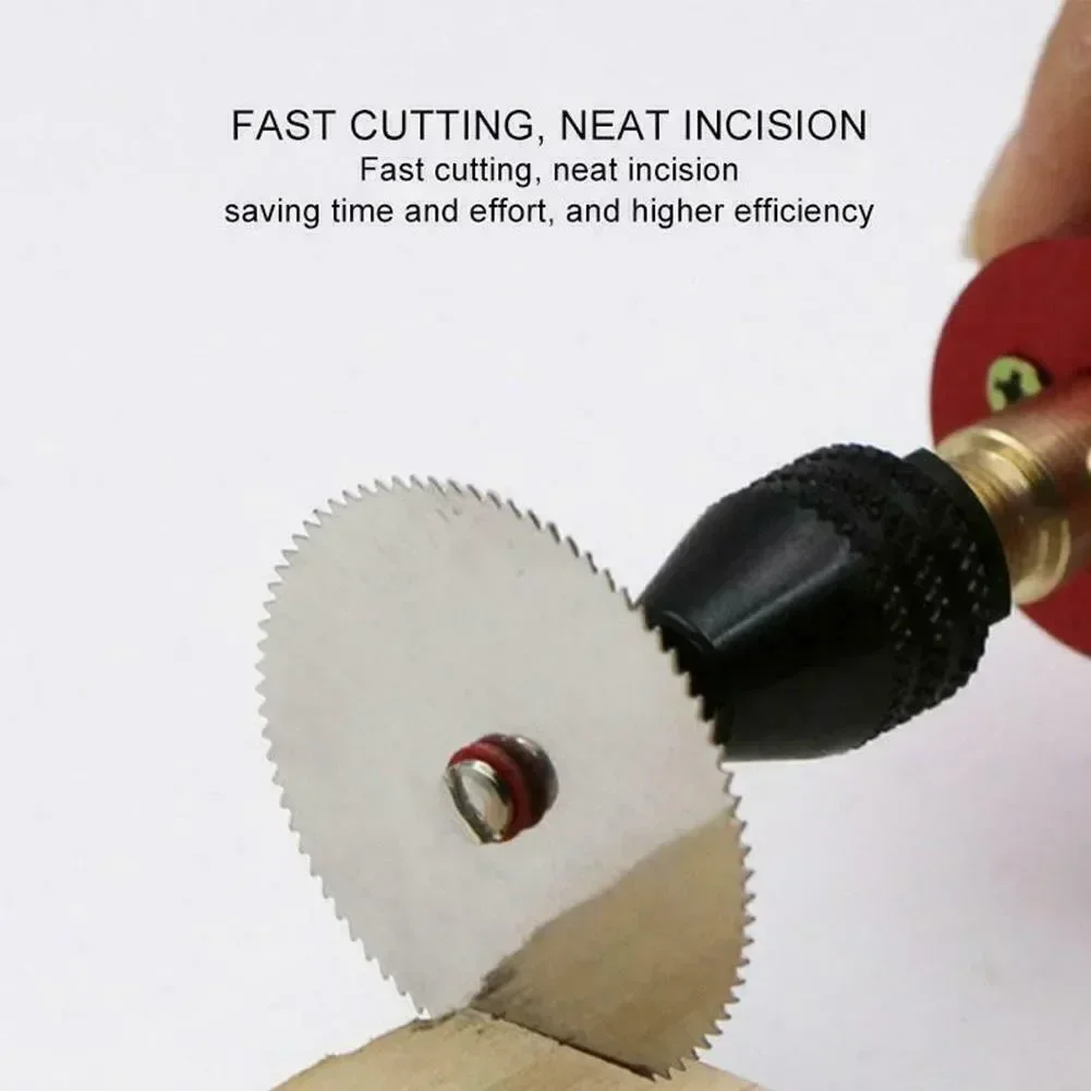 12 шт. 16 мм 18 25 32 резак мини-циркулярная пила из углеродистой стали с оправкой для