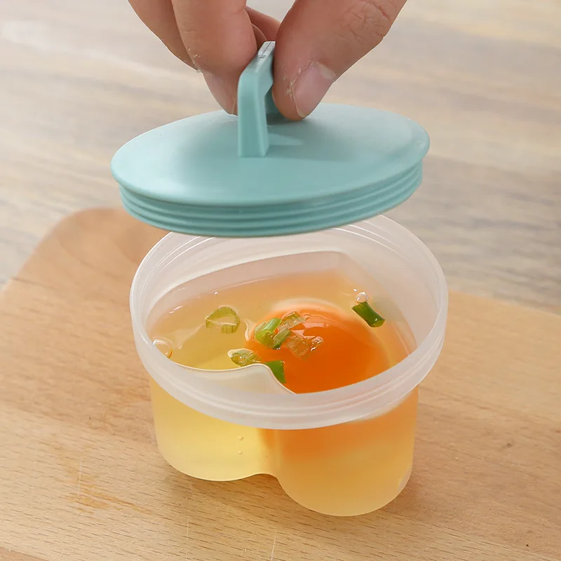 

Egg Boiler With Lid Brush Egg Cooker Mold 4 Pcs/Set Cookware Bakeware Tool Kitchen Cooking Tool Cute Egg Cooker Poacher