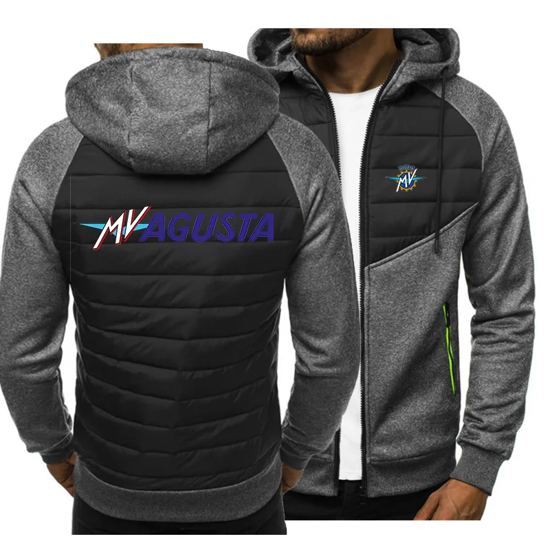 

2022 New Men Hoodies for AGUSTA Tools Spring Autumn Jacket Casual Sweatshirt Long Sleeve Zipper Hoody
