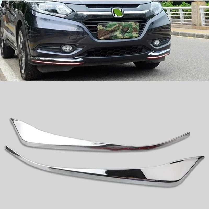

Для Honda Vezel HR-V 2014-2018, хромированные внешние аксессуары, передняя и задняя противотуманная фара автомобиля, крышка ручки двери