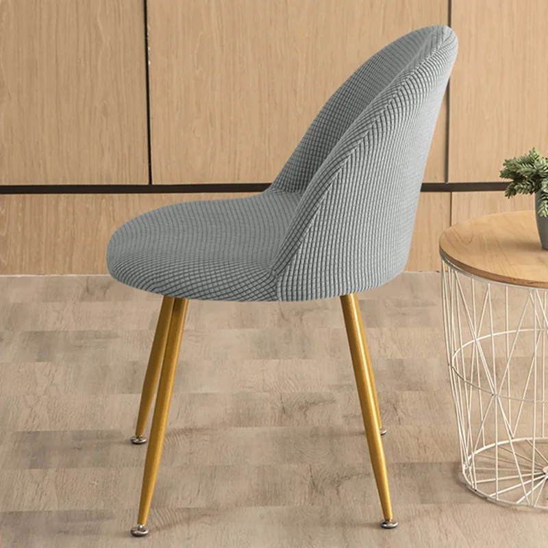 Чехол на стул с низкой спинкой короткие чехлы спинку обеденного стула изогнутые