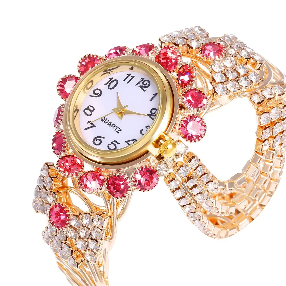 2021 Top Brand Luxury Rhinestone Bracelet Watch Women Watches Ladies Wristwatch Relogio Feminino Reloj Mujer Montre Femme Clock