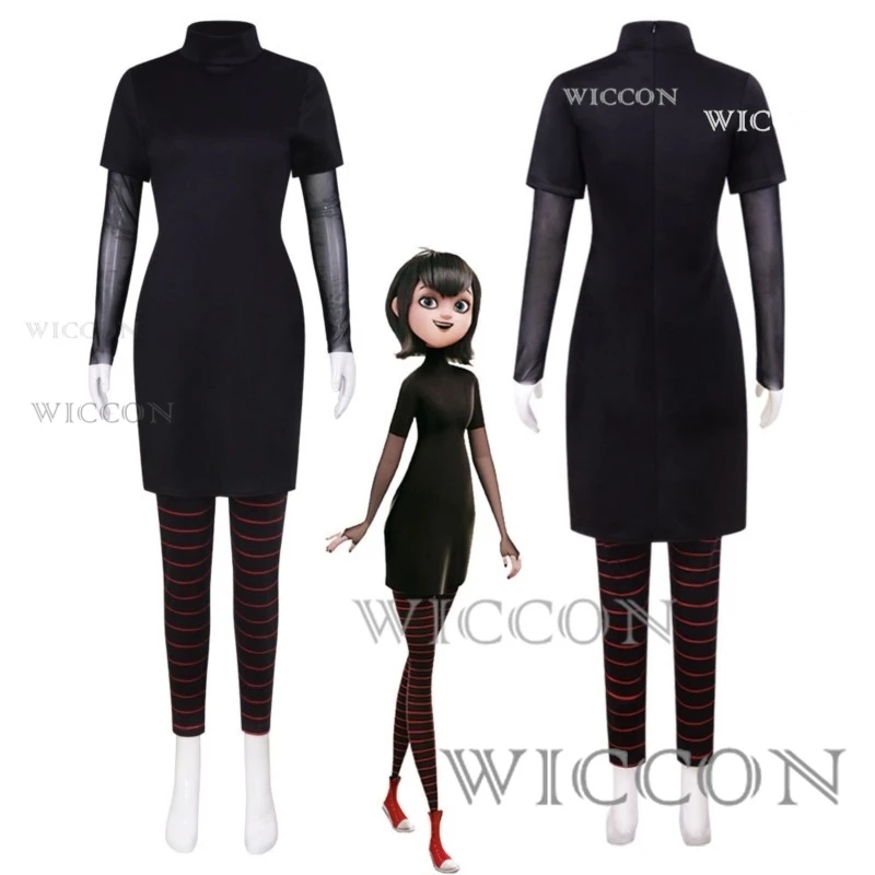 Костюмы для косплея Дракула Мавис с париком Hootel Transylvania ролевая игра карнавальный