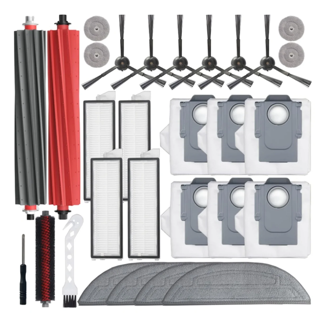 Комплект аксессуаров совместимый с роботом-пылесосом Roborock S8 MaxV Ultra основная