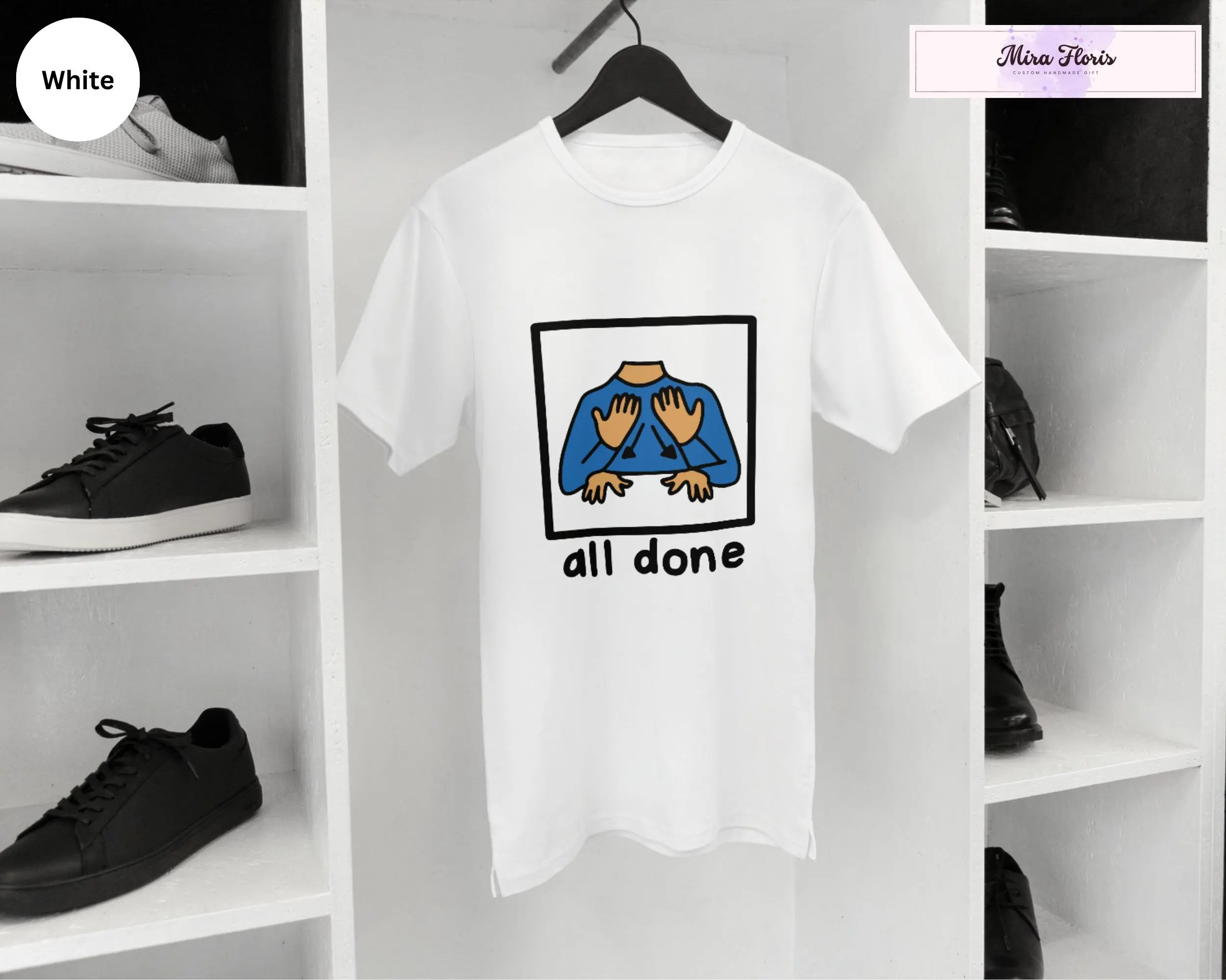 Футболка All Done Sped Teacher аутизм приемник специальные образовательные ресурсы нужен