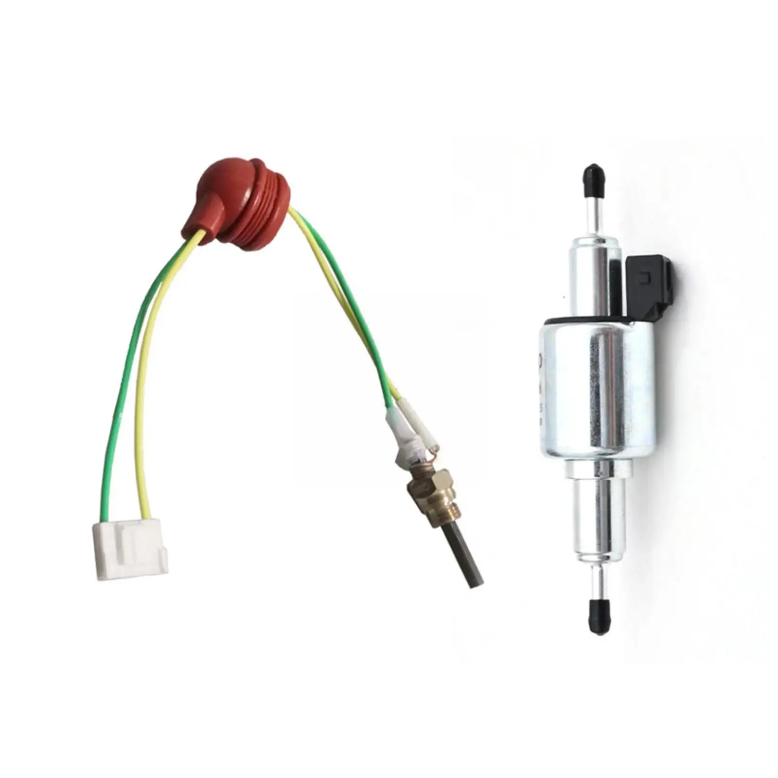 

Воздушный парковочный обогреватель, масляный топливный насос 12 В, керамический светящийся разъем для 2KW-5KW, автомобильный парковочный обогр...