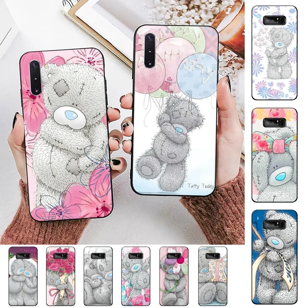 Милый чехол для телефона Tatty Teddy Bear Samsung Note 8 9 10 20 pro plus lite M 11 30 21 31 51 A 22 42 02 03