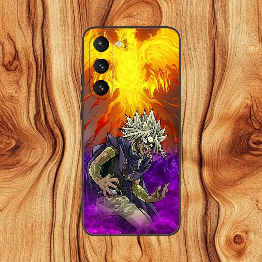 Чехол для телефона Game Yu-Gi-Oh Comic Samsung S 25 24 23 22 30 21 10 9 Ultra Plus Lite FE 4 5 G черный мягкий чехол