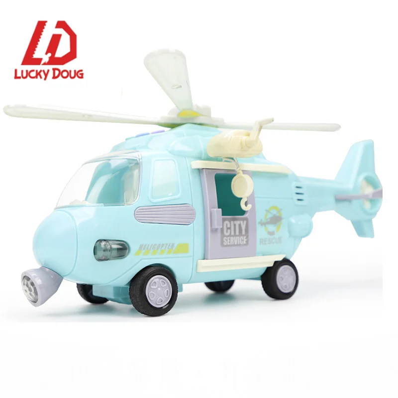 

Kids Aircraft Inertial Simulation Helicopter With Light Music Early Education Story Airplane Model Toy Boys Airliner Toys Puzzle