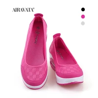 womens shoes casual sport fashion shoes walking height increasing women loafers breathable air mesh
