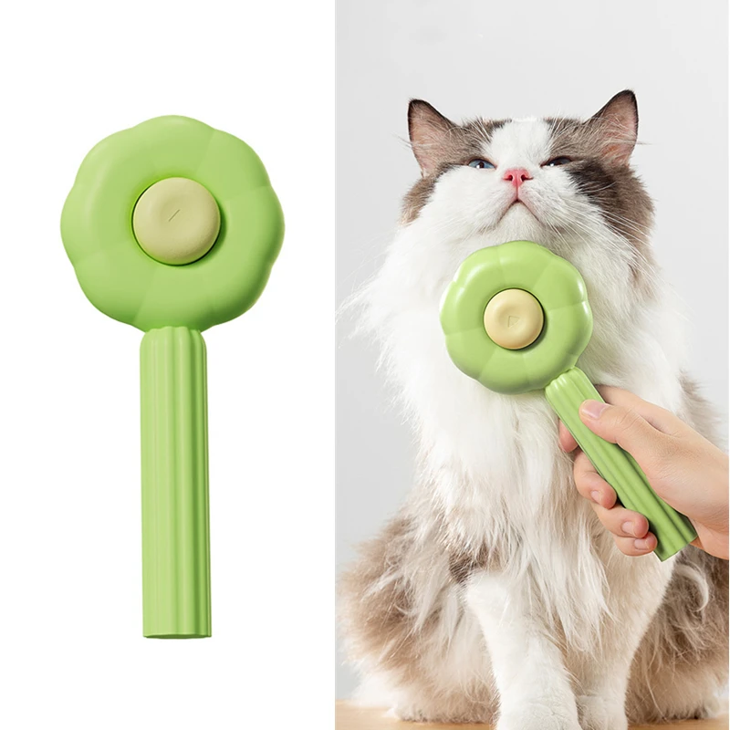 

Щетка для удаления шерсти кошек, расческа для ухода за шерстью подсолнуха, кошек и собак, длинные волосы для домашних питомцев