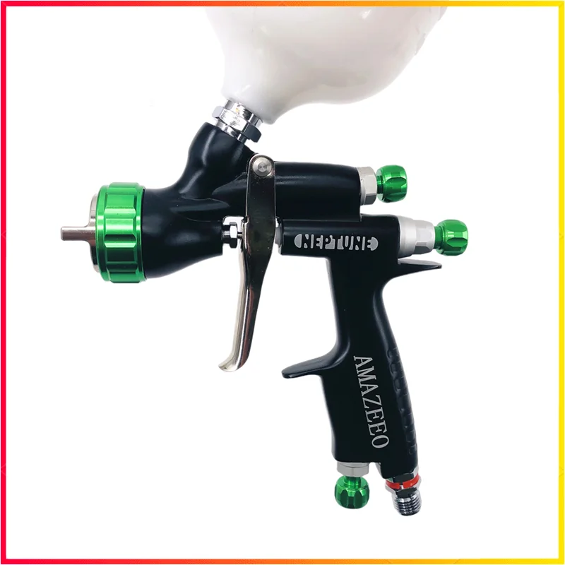 

Высококачественный гравитационный распылитель 1,3 мм сопло куб. См HVLP с высокой степенью распыления Профессиональный пистолет-распылитель ...