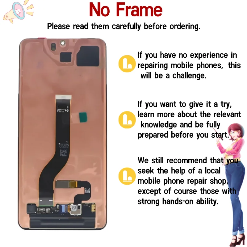 Najtaniej Oryginalny LCD Do Samsung Galaxy S20 Plus Ekran Dotykowy LCD Digitizer Do Samsung Wyświetlacz S20 + G985 G985F AMOLED Ekran Naprawy Część
