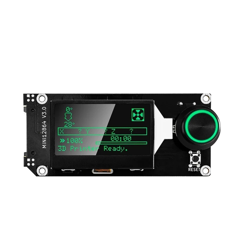 

MINI12864 V3.0 LCD SD Card Smart Display Screen 3D Printer Parts Positive Insert E8BE