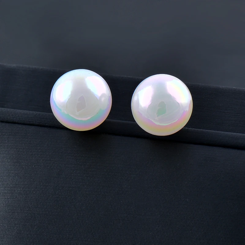 

SINLEERY Elegant Color Glass Beads Stud Earrings For Women wedding accessories banquet jewelry Gift for girlfriend ES417 XJ