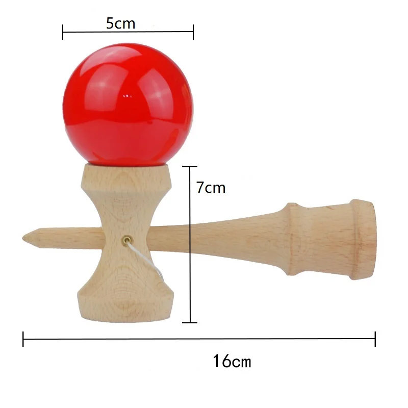 Спортивная Игрушка На Открытом Воздухе Для Взрослых И Детей Деревянный Мяч