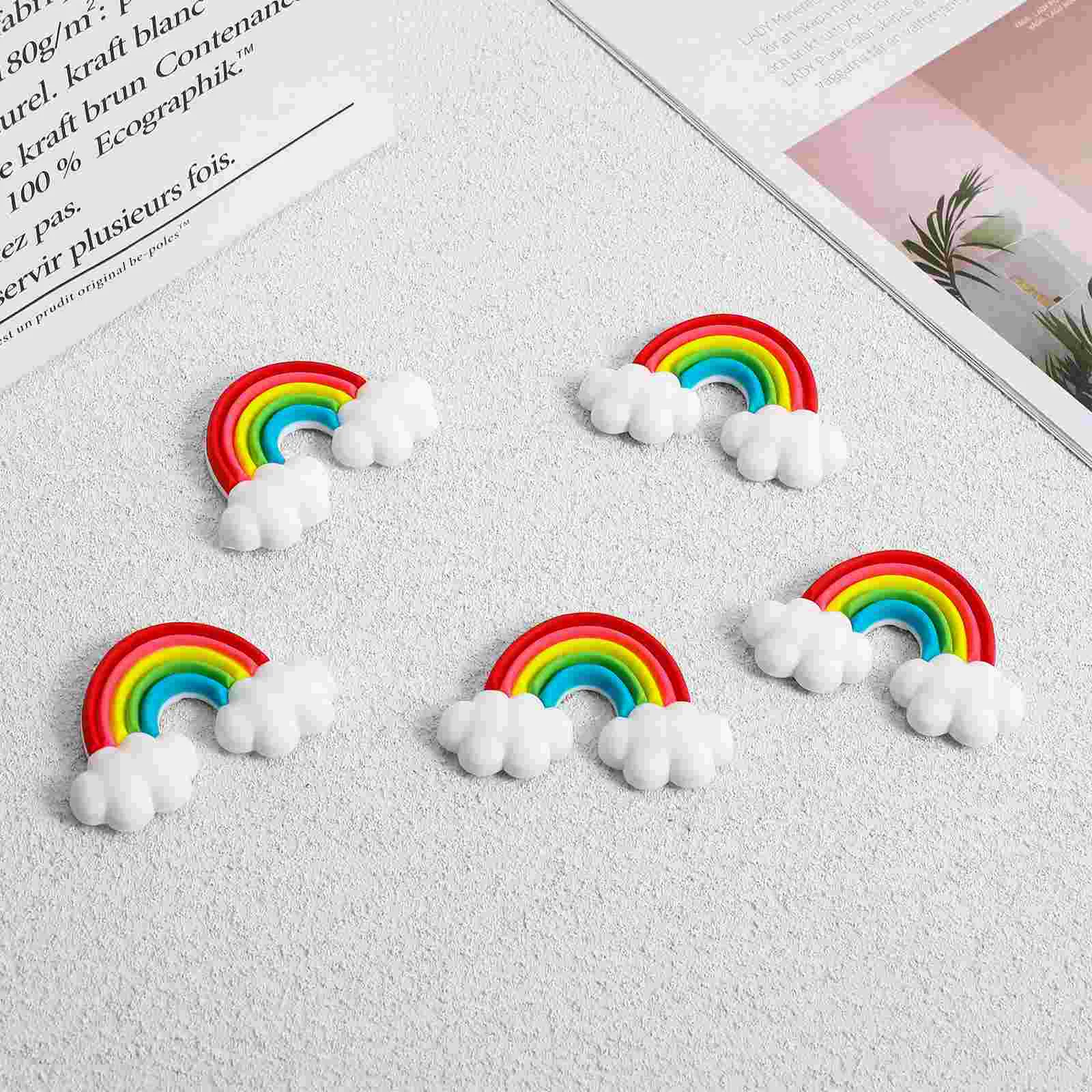 Радужная магнитная доска на холодильник для дома наклейка детей