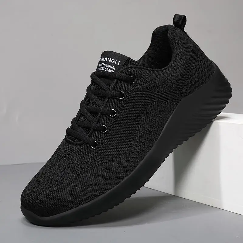 

Men's Breathable Mesh Shoes Autumn New Sports Shoes Men's Fashionable Shoes Men's Black Casual Shoes Running Shoes
