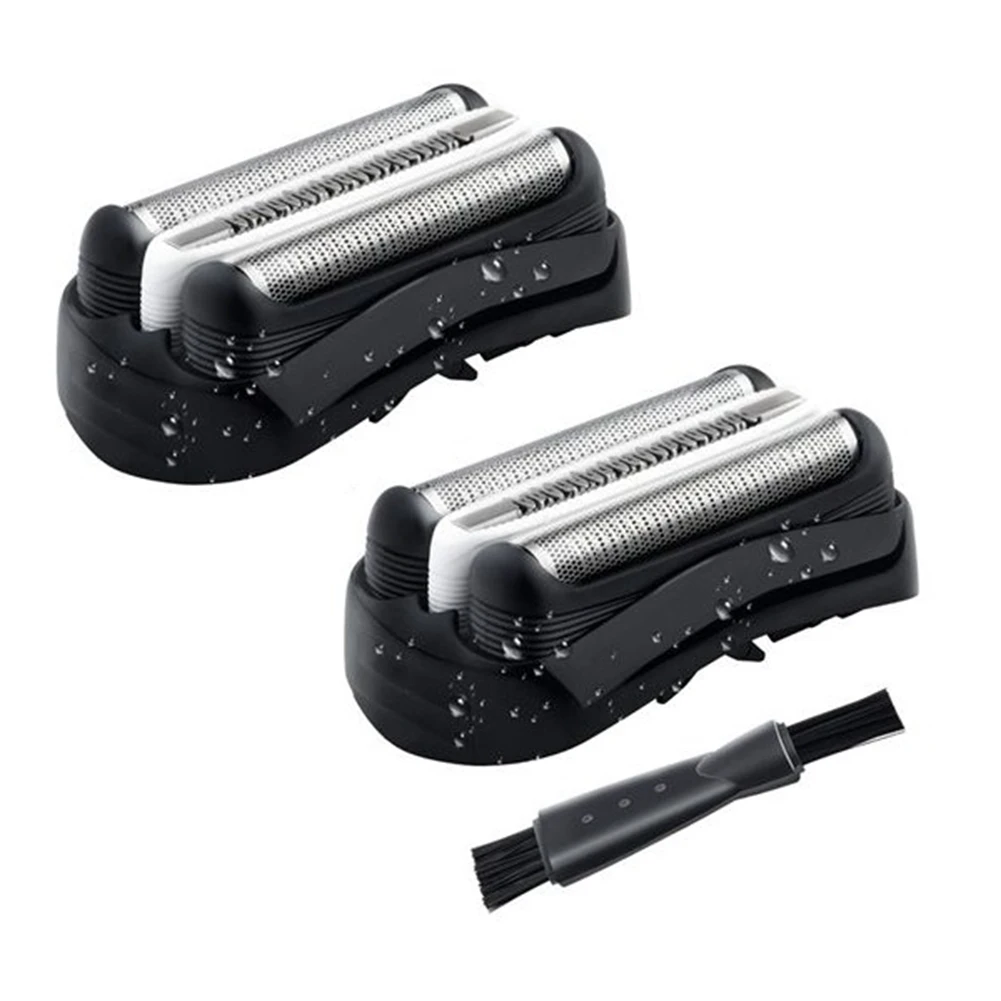 2 шт. Замена бритвенной головки 32B для Braun Series 3 301S 310S 320S 330S 340S 360S 380S 3000S 3020S 3040S 3080S