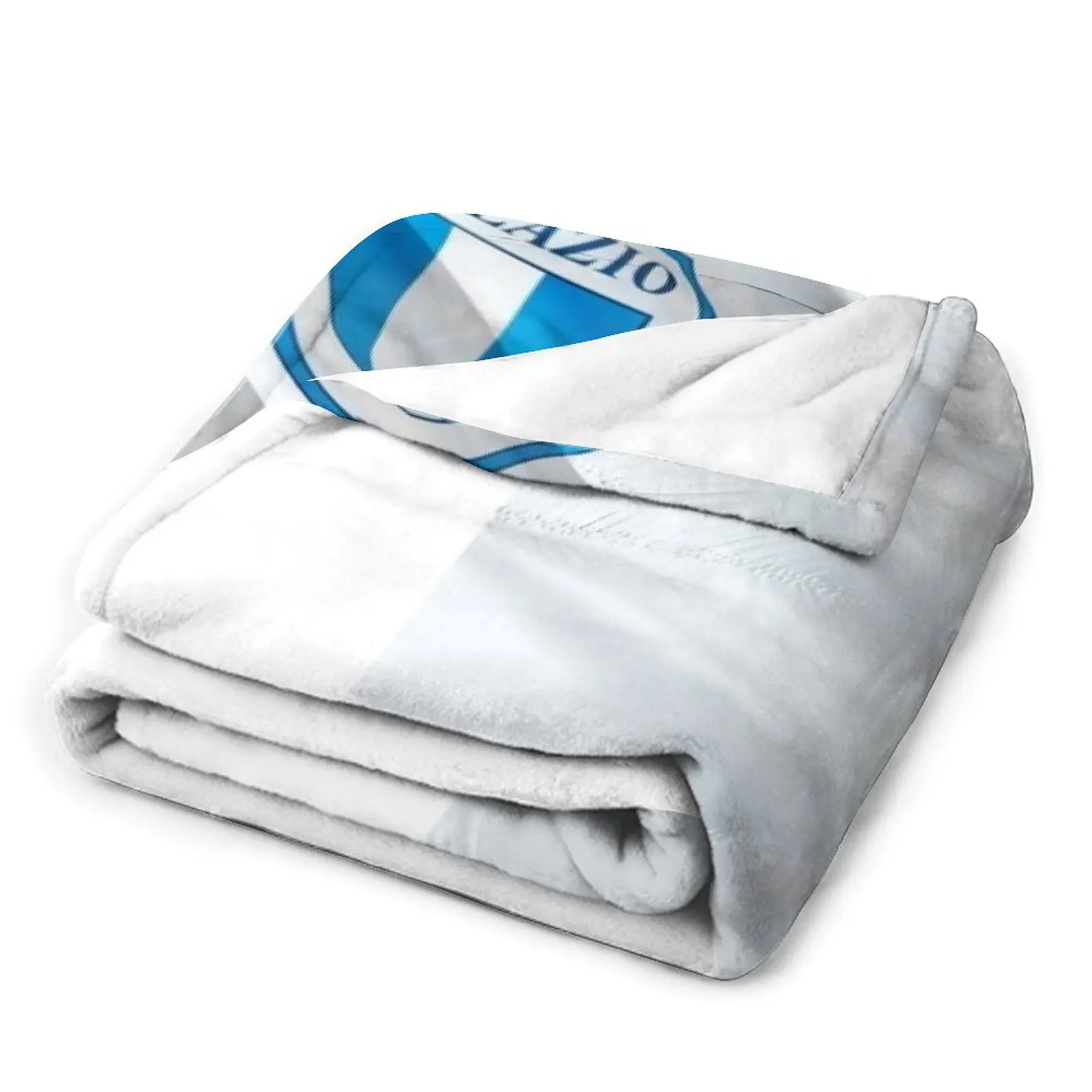 S.S. Lazio Плед Волосы Тяжелые милые клетчатые полярные одеяла