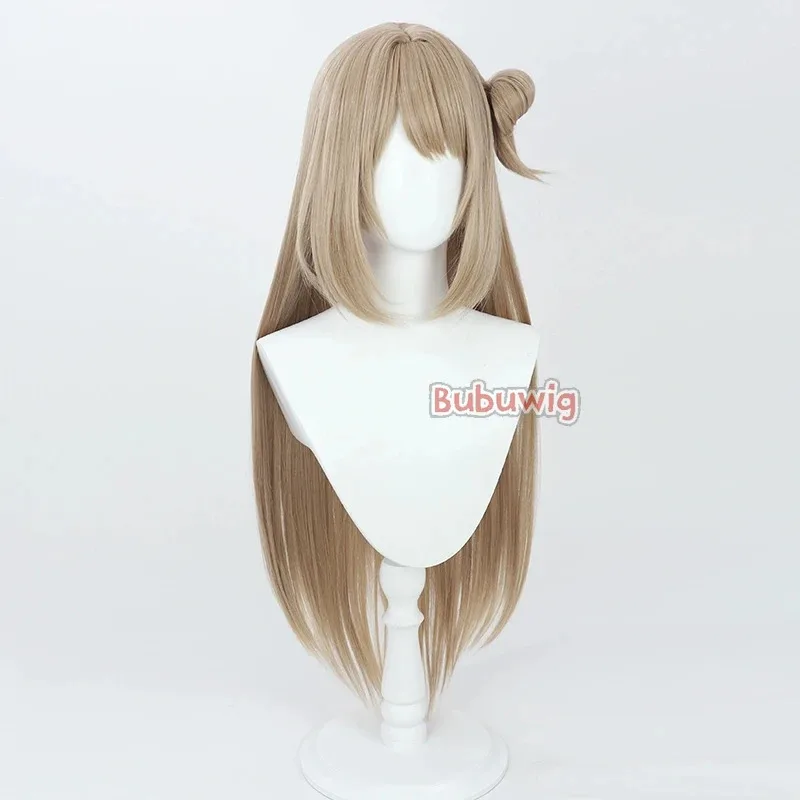 Фото CySynthetic Hair Izayoi Nonomi Косплей Парики Синий Архив Izayoi Nonomi 80 см Длинный Прямой Коричневый Cos Парик Термостойкий №1