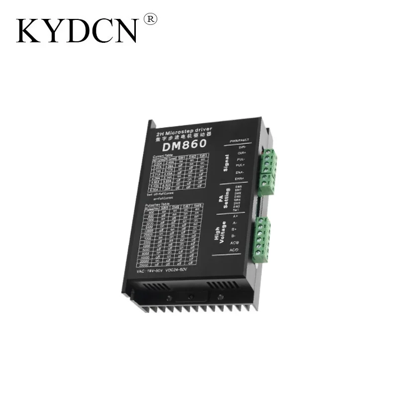 Контроллер драйвера шагового двигателя DM860 микрошаговый двигатель корпус