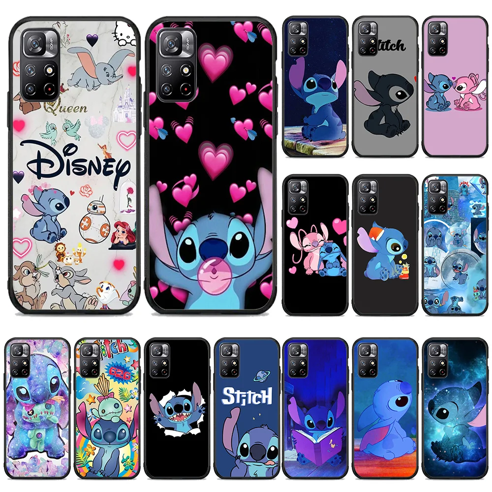 Черный чехол B-13 Stitch для OPPO Reno 11F A76 4F A77 3 A78 A73 2F A74 2Z 4 11 Pro Find X3 Lite 5G