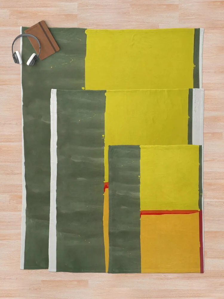 John Hoyland - Желтые 1969 г. Пледы на Хэллоуин многофункциональные одеяла