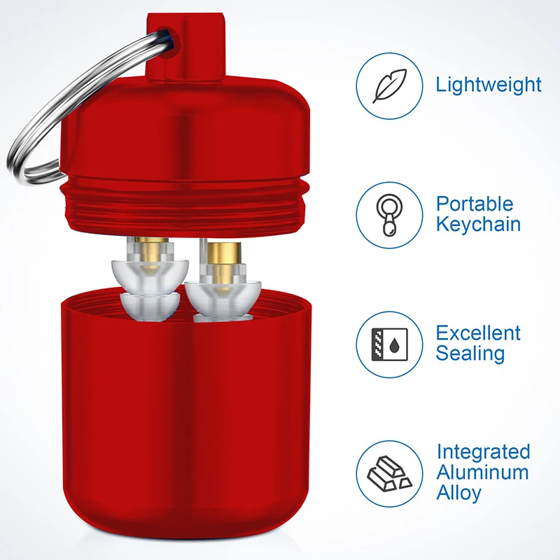 Брелок для ключей из алюминиевого сплава маленькая коробка таблеток чехол