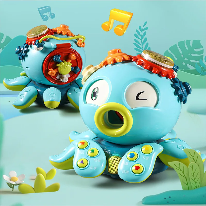 

Baby Musical Toys Learning Toys for Toddlers Octopus Music Toys Preschooler Musical Educational Instruments Birthday Gifts
