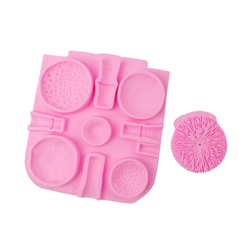 

Инструменты для приготовления мастики в виде грибов, силиконовая форма для помадки, шоколада, выпечки, украшения тортов, кухонные аксессуары, конфеты, смола, рукоделие