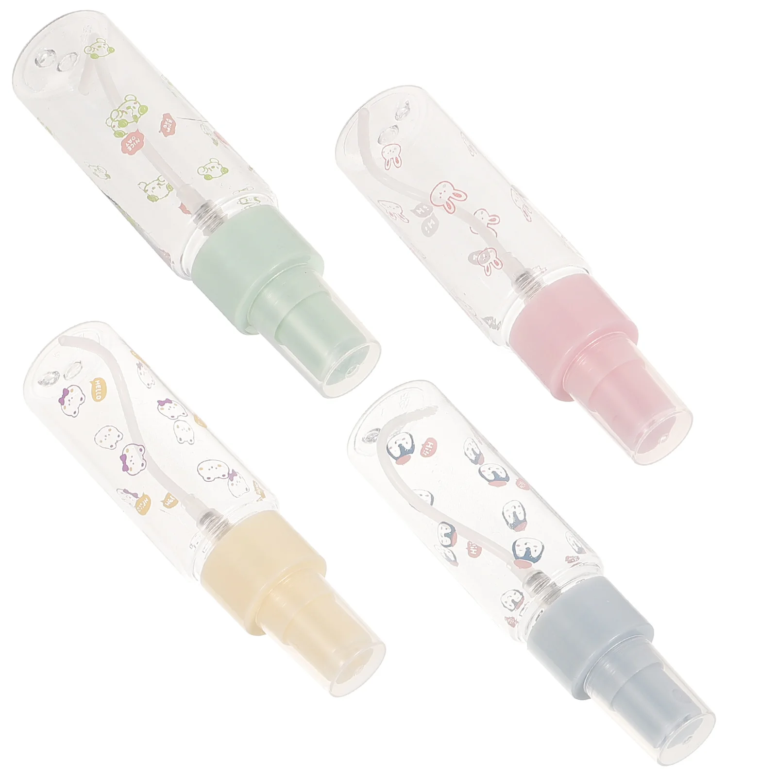 

4 pcs Plastic Spray Bottles Small Spray Bottle Travel Size Spray Bottles Empty Spray Bottles