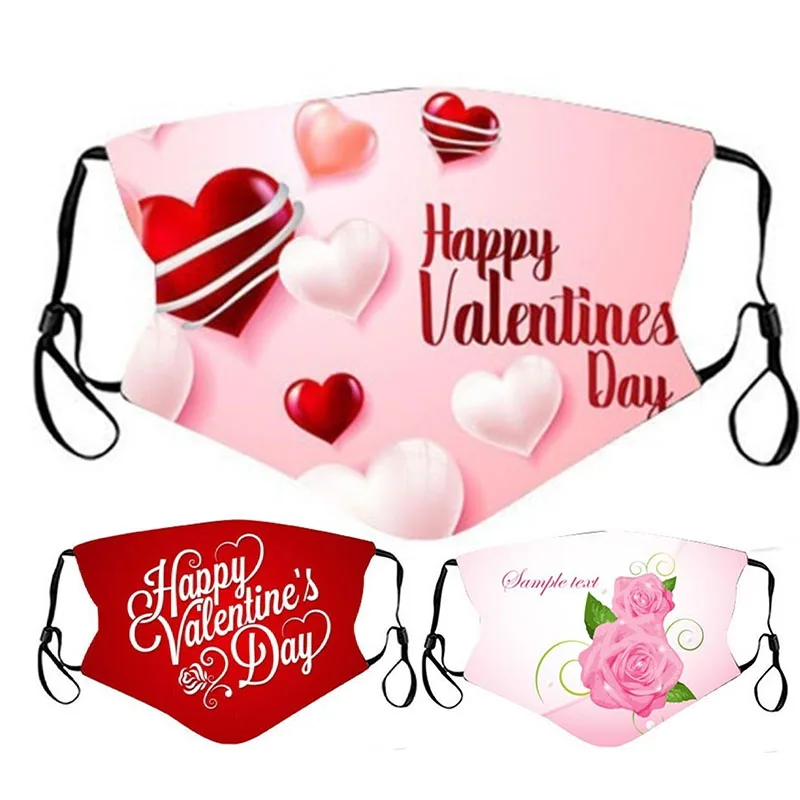 

Маска для лица на День святого Валентина, 5/2/1 шт.