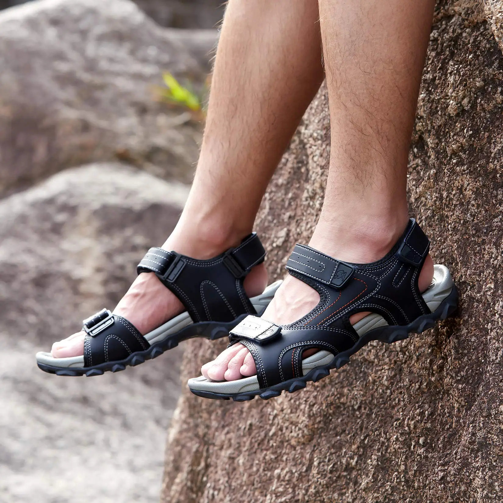 Зручные походные сандалии GOLDEN CAMEL для мужчин водонепроницаемые спортивные