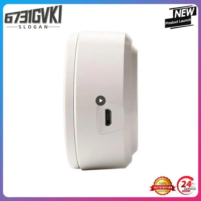 

2 In 1 App Remote Siren Smart Life Temperature Sensor Wireless Mini Smart Detector Siren Alarm Smart Home Usb Power Wifi 120 Db