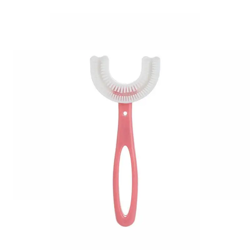 

1 шт., детская Силиконовая зубная щётка, 360 градусов