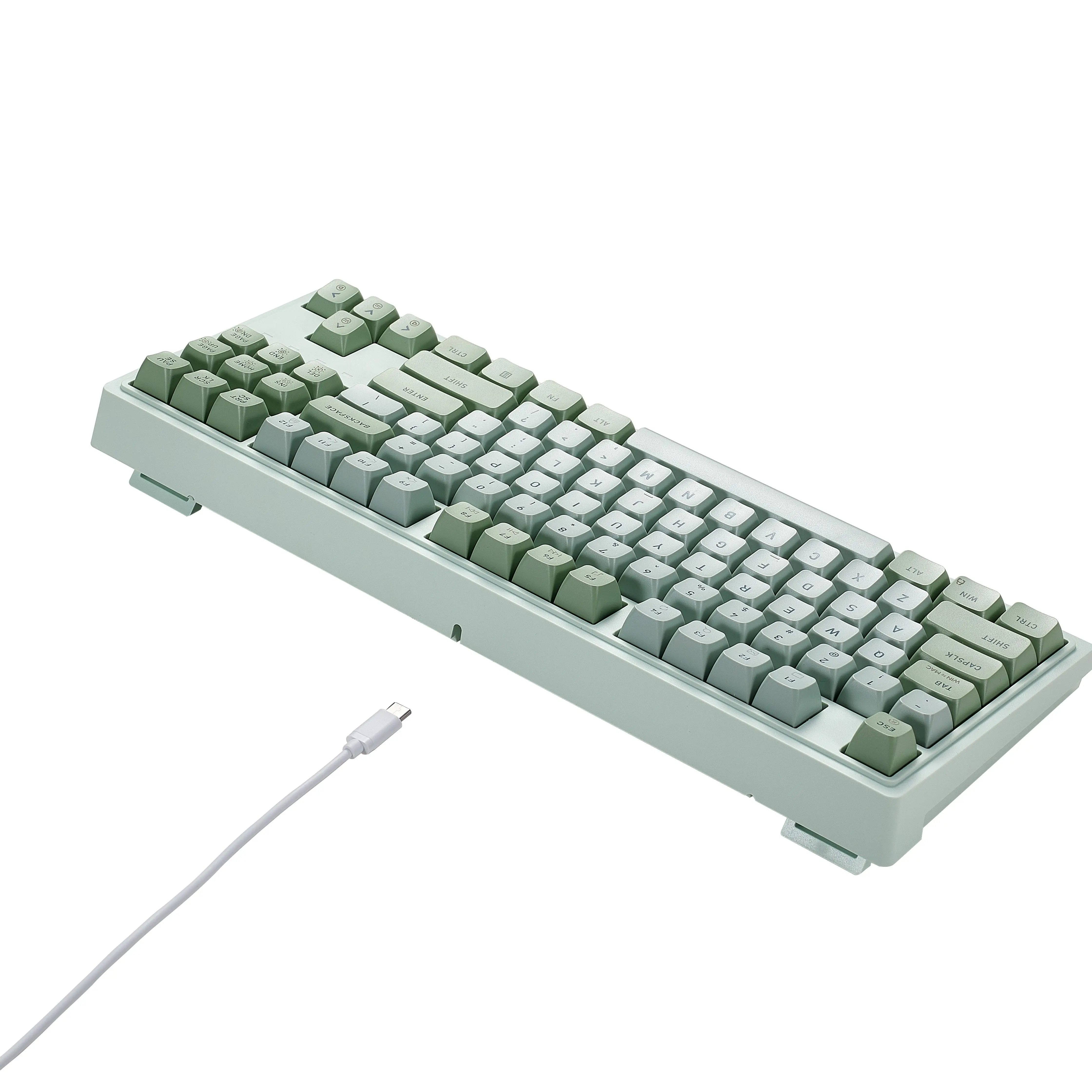 Фото Клавиатура игровая Механическая Hexgears M2/M3 с прокладкой и белой подсветкой №5